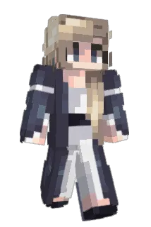 Pitchblackcat Minecraft avatar full body