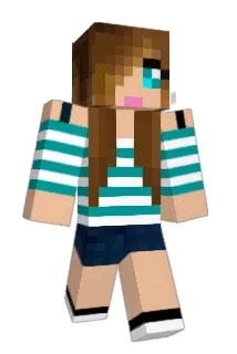 PititePomme Minecraft avatar full body