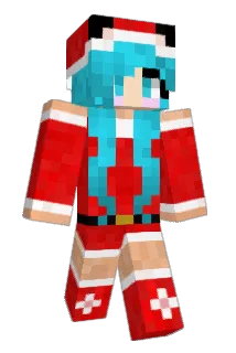 Pitufina Minecraft avatar full body