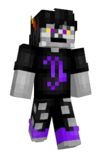 Pixalted Minecraft avatar full body