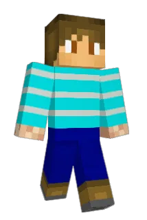 PixelBot100 Minecraft avatar full body