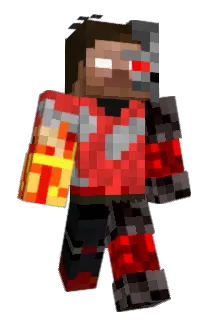 PixelGamePlayer Minecraft avatar full body