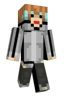 PixelGameWarrior Minecraft avatar full body