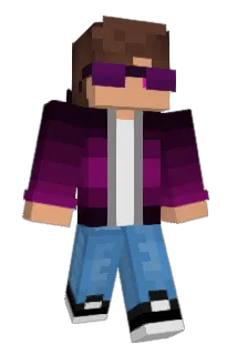 Pixeliste Minecraft avatar full body