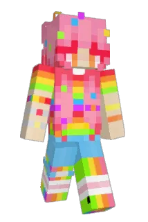 Pixorella Minecraft avatar full body