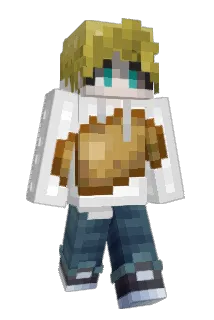 PixuFace Minecraft avatar full body