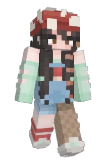 Pixues Minecraft avatar full body