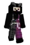 Pixxe Minecraft avatar full body