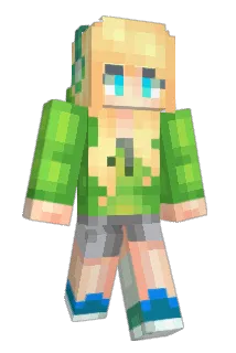Pizsaartje Minecraft avatar full body