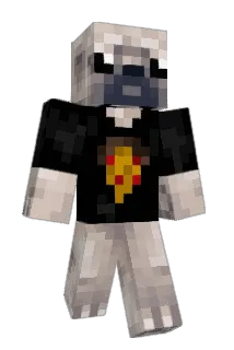 PizzaaPug Minecraft avatar full body