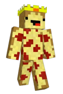 Pizzaspielt Minecraft avatar full body