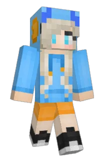 PjellyXD Minecraft avatar full body