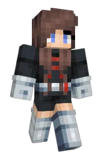 Plaetzchenteig Minecraft avatar full body