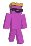 Plagate Minecraft avatar full body