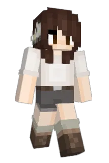 PlantMichel Minecraft avatar full body