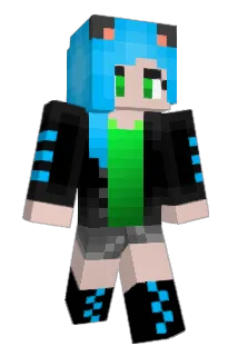 PlasmaTheNeko Minecraft avatar full body