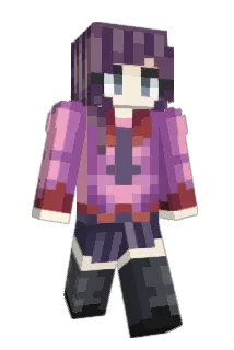 PlatinuMuratsuku Minecraft avatar full body