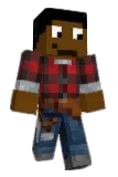 PlatinumWolf128 Minecraft avatar full body