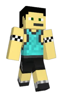 Plauf Minecraft avatar full body