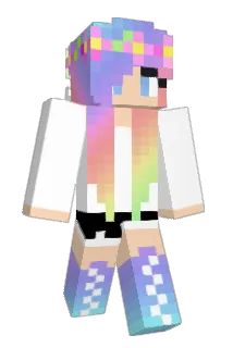 PlayDebby Minecraft avatar full body