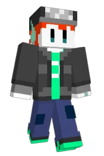 Player1up Minecraft avatar full body