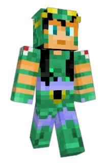 PlayingN4ked Minecraft avatar full body