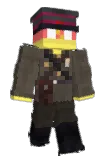 Playmaster Minecraft avatar full body
