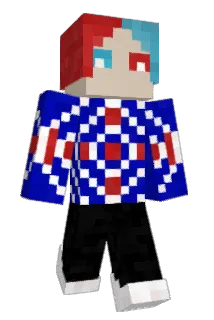 Plonsti Minecraft avatar full body