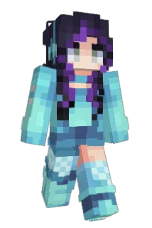 Plueschfussel Minecraft avatar full body