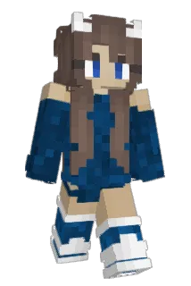 PlushyFoxx Minecraft avatar full body