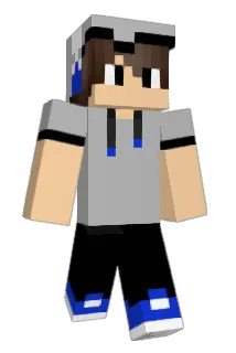 PlutoPlays Minecraft avatar full body