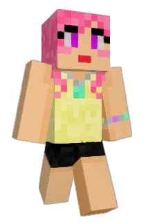 Plutokie Minecraft avatar full body