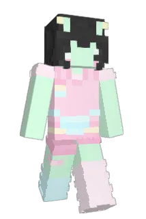 Pnklvr Minecraft avatar full body