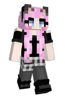 PoHSenpai Minecraft avatar full body