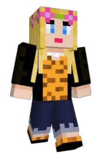 PoPa_December Minecraft avatar full body