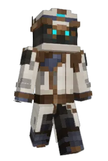 Poasted Minecraft avatar full body