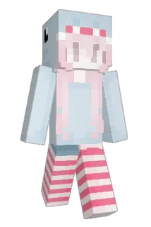 Pobrissima Minecraft avatar full body