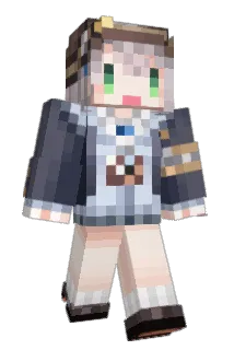 Poccho Minecraft avatar full body