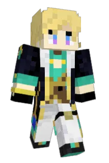 PocketAsy Minecraft avatar full body