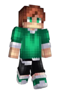 Podechambre Minecraft avatar full body