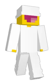 Podegole Minecraft avatar full body