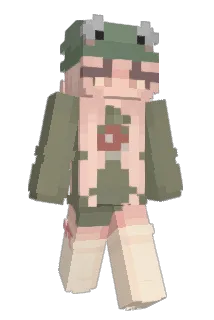 Poekem Minecraft avatar full body