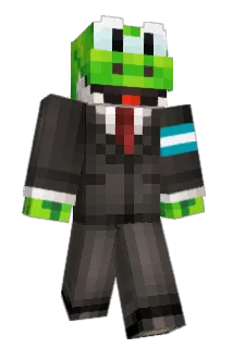 Poffus Minecraft avatar full body