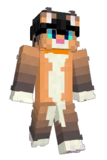 PogChoke Minecraft avatar full body