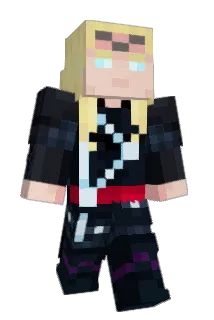 PogPlatinum Minecraft avatar full body