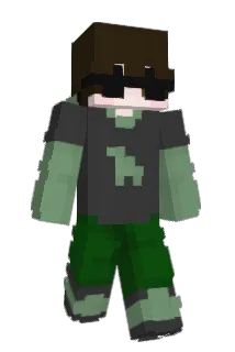 PoggerPhish Minecraft avatar full body