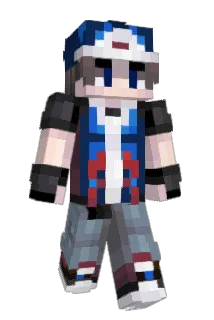 Poh0llo Minecraft avatar full body
