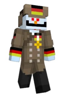 Poisend Minecraft avatar full body