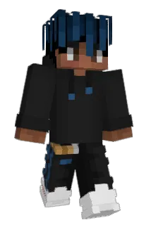 Poishinator Minecraft avatar full body