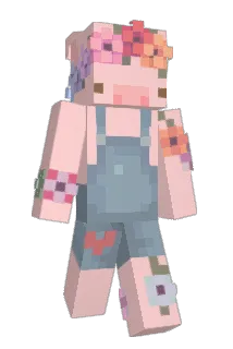 PoisonBat Minecraft avatar full body